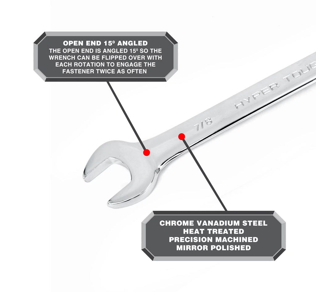 15-Piece SAE Combination Wrench Set S31252