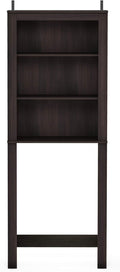Espresso Louver Door Bath Cabinet D718