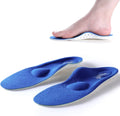 Full Length Orthotic Inserts Arch Support Insole Blue V351024