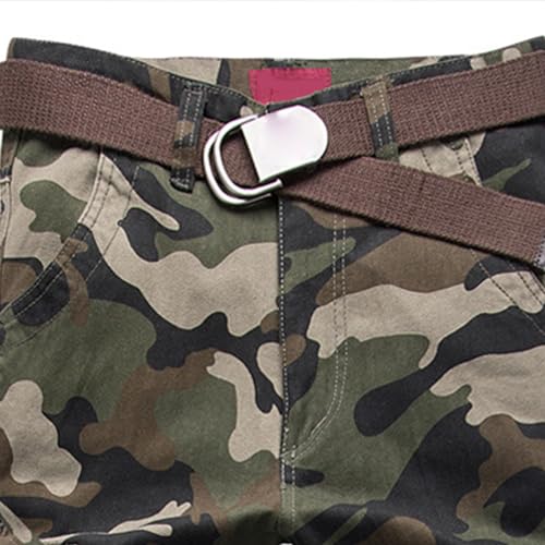 Mens Black Cargo Pants Lightweight Sweatpants W73114