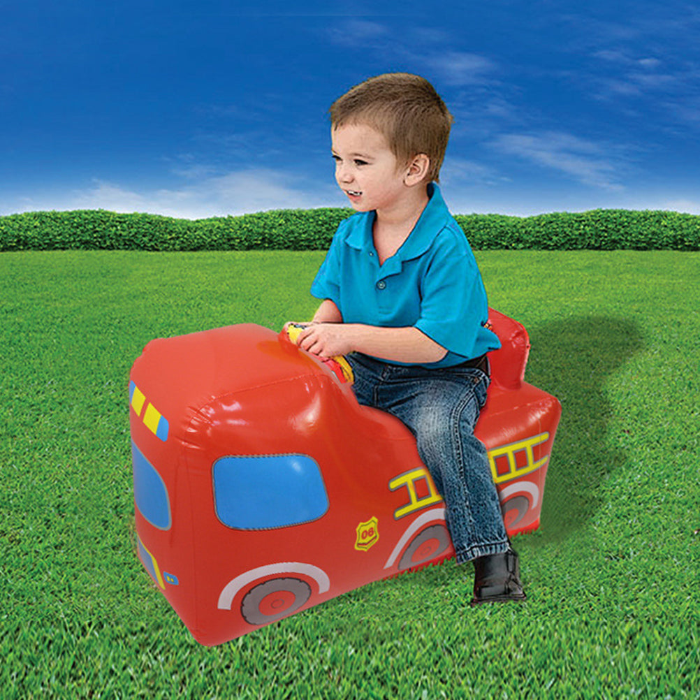 Inflatable Fire Car Kids Toy A747676