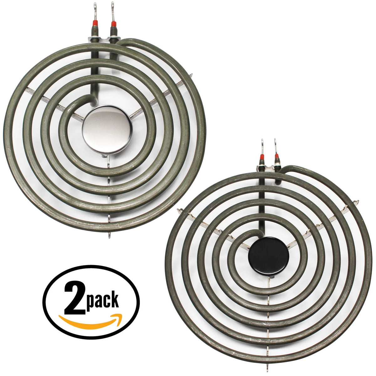 2-Pack 8 inch 5 Turns & 6 inch 4 Turns Surface Burner Elements P663