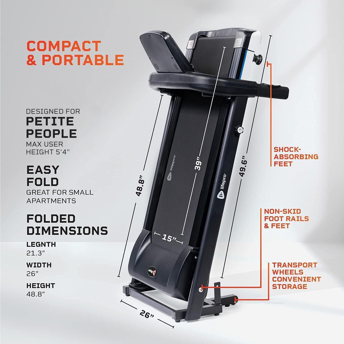 Foldable Treadmill T47527