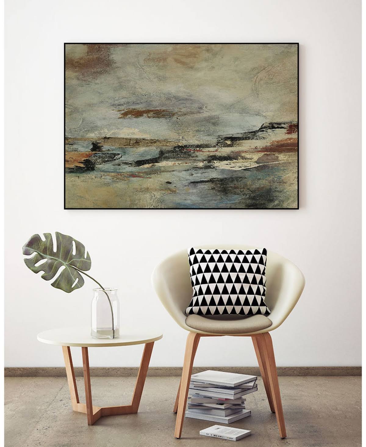 Multi Framed Canvas Art Q569