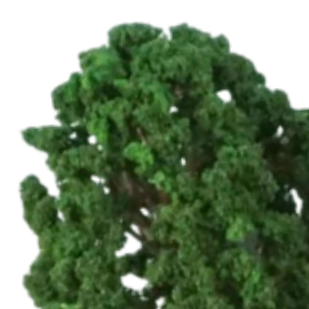20 Pieces 2.95 inch Dark Green Miniature Trees for Diorama I7487