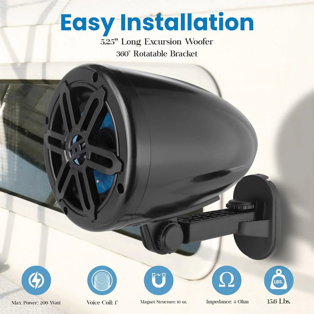 5.25” Waterproof Off-Road Speakers R89538