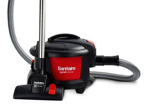 Red Black Canister Vacuum O731587