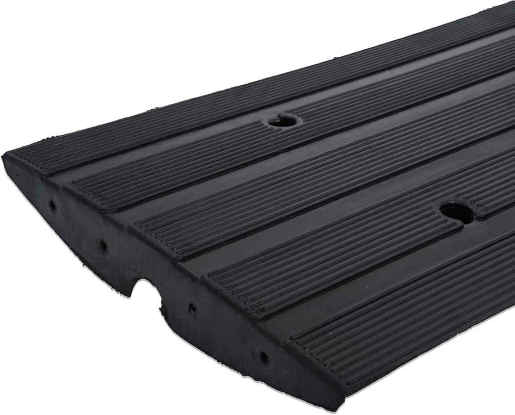 3PCS Rubber Heavy Duty Driveway Curb Ramps F5328