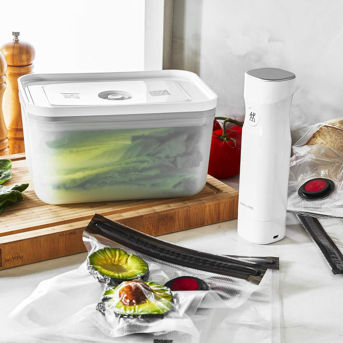 6-pc Vacuum Sealer Machine Starter Set Y160