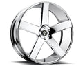 Chrome 1-Piece Cast Wheel 22x9.5 5x115 13mm V5149