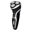 Rechargeable Wet & Dry Rotary Electric Razor for Men (Black) Pack of 2 J473887