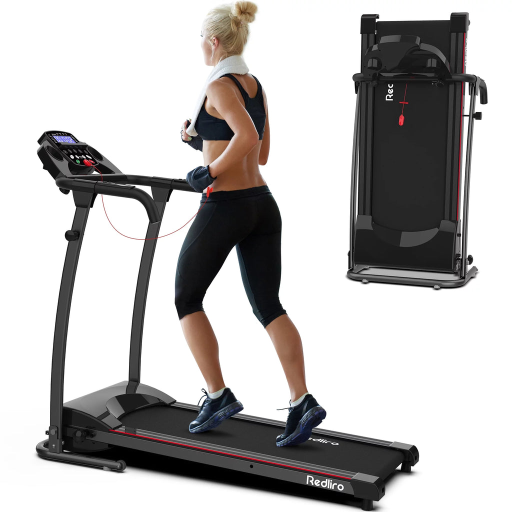 Portable Folding Treadmill Incline Electric Walking Running Machine U84441