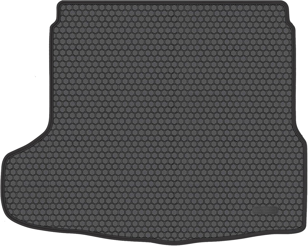 Black Heavy Duty Rubber Floor Liners Front and Rear Set P361