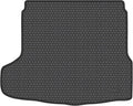 Black Heavy Duty Rubber Floor Liners Front and Rear Set P361