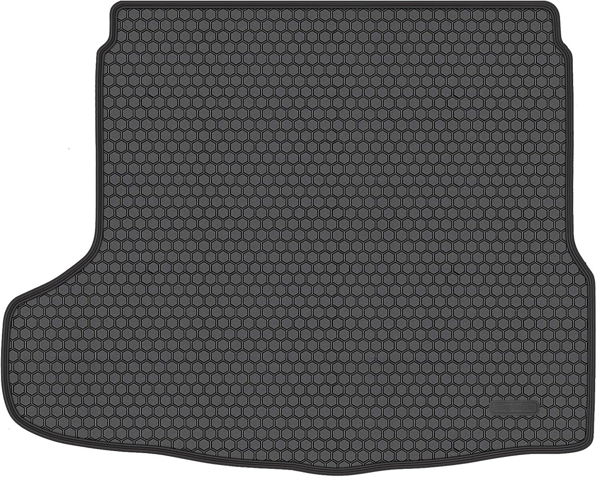 Black Heavy Duty Rubber Floor Liners Front and Rear Set P361