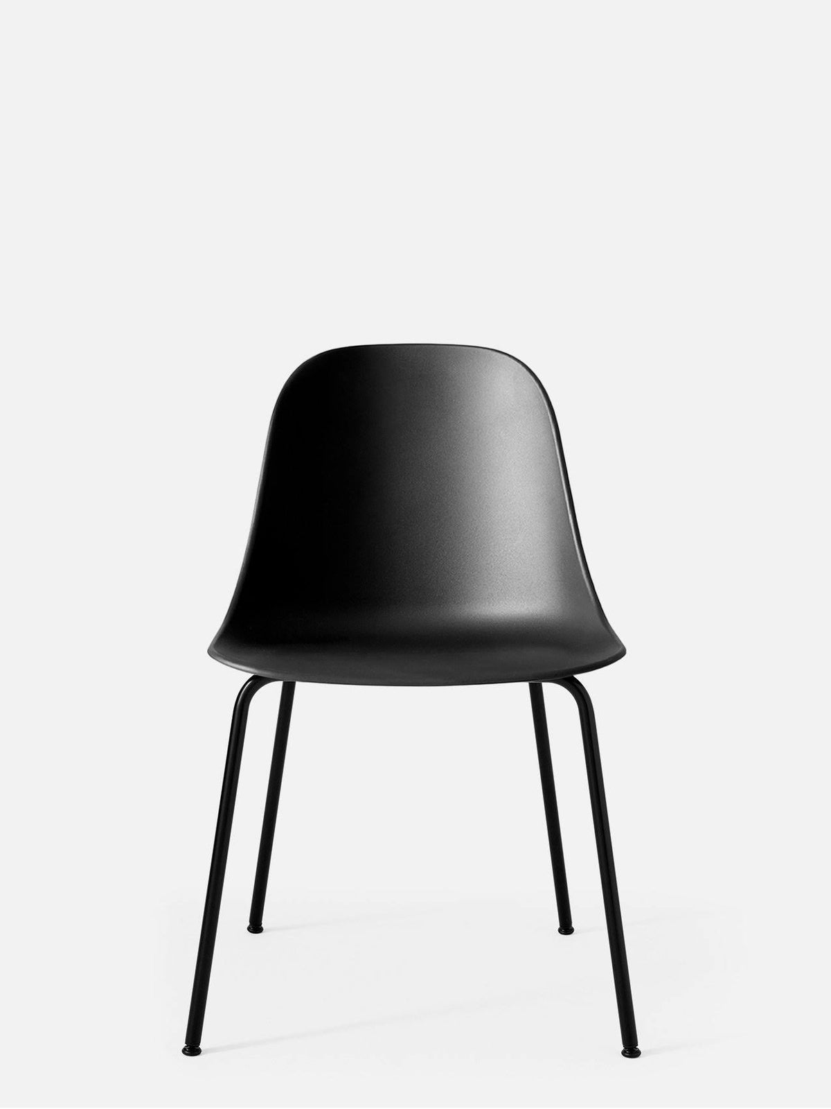 Black Steel Dining Side Chair Q3301
