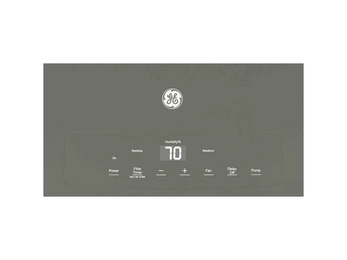 50-Pint Portable Dehumidifier with Built-In Pump T648221