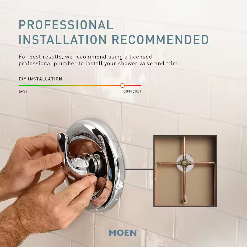 Single Handle 6-Spray Tub and Shower Faucet Matte Black I57572