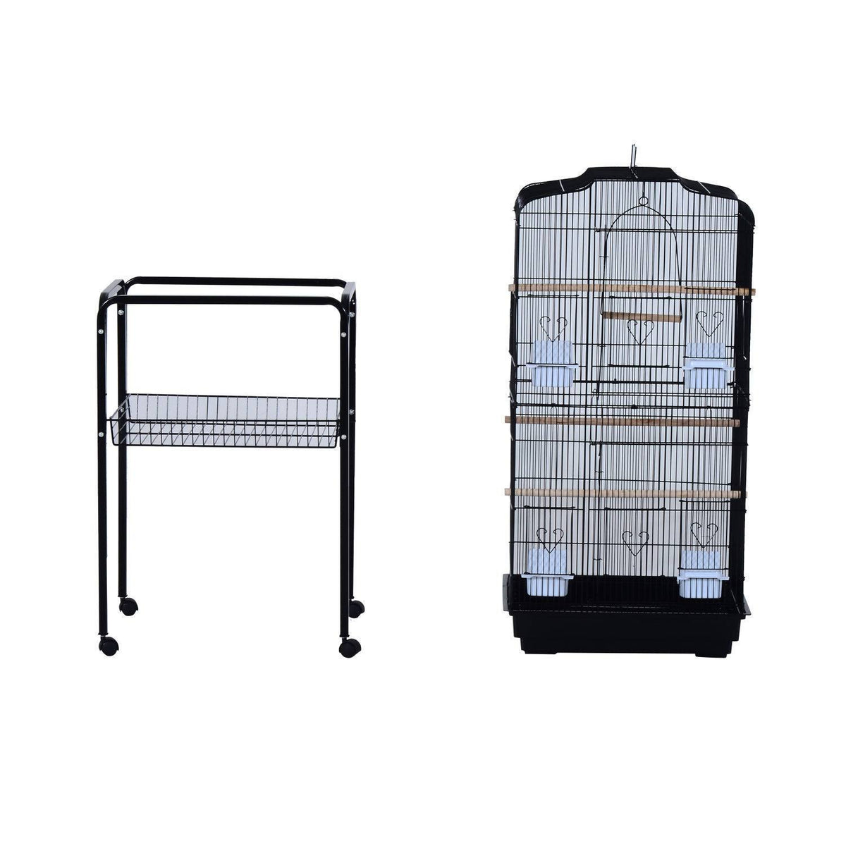 Black Bird Cage H4409