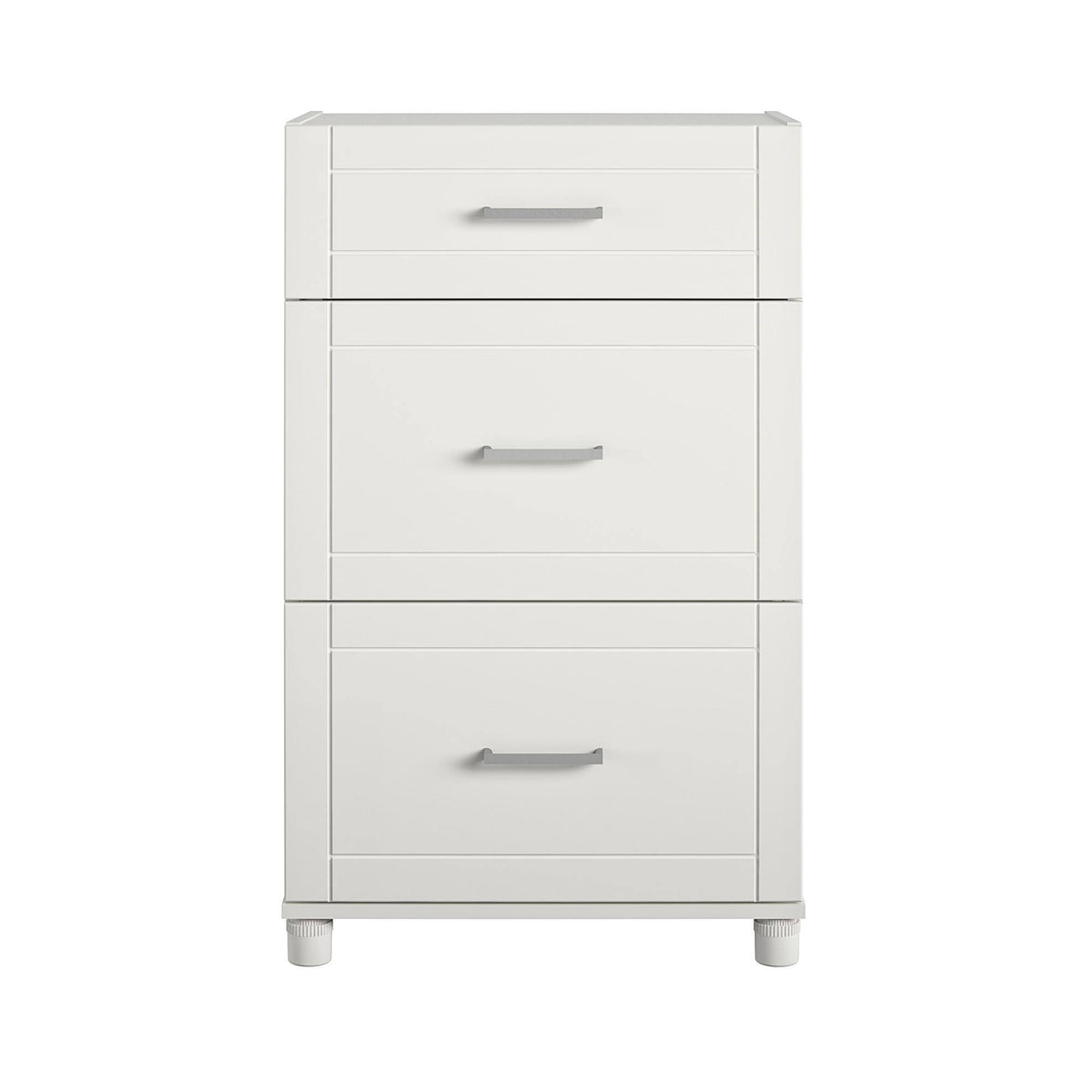 3 Drawer White Base Cabinet B56839