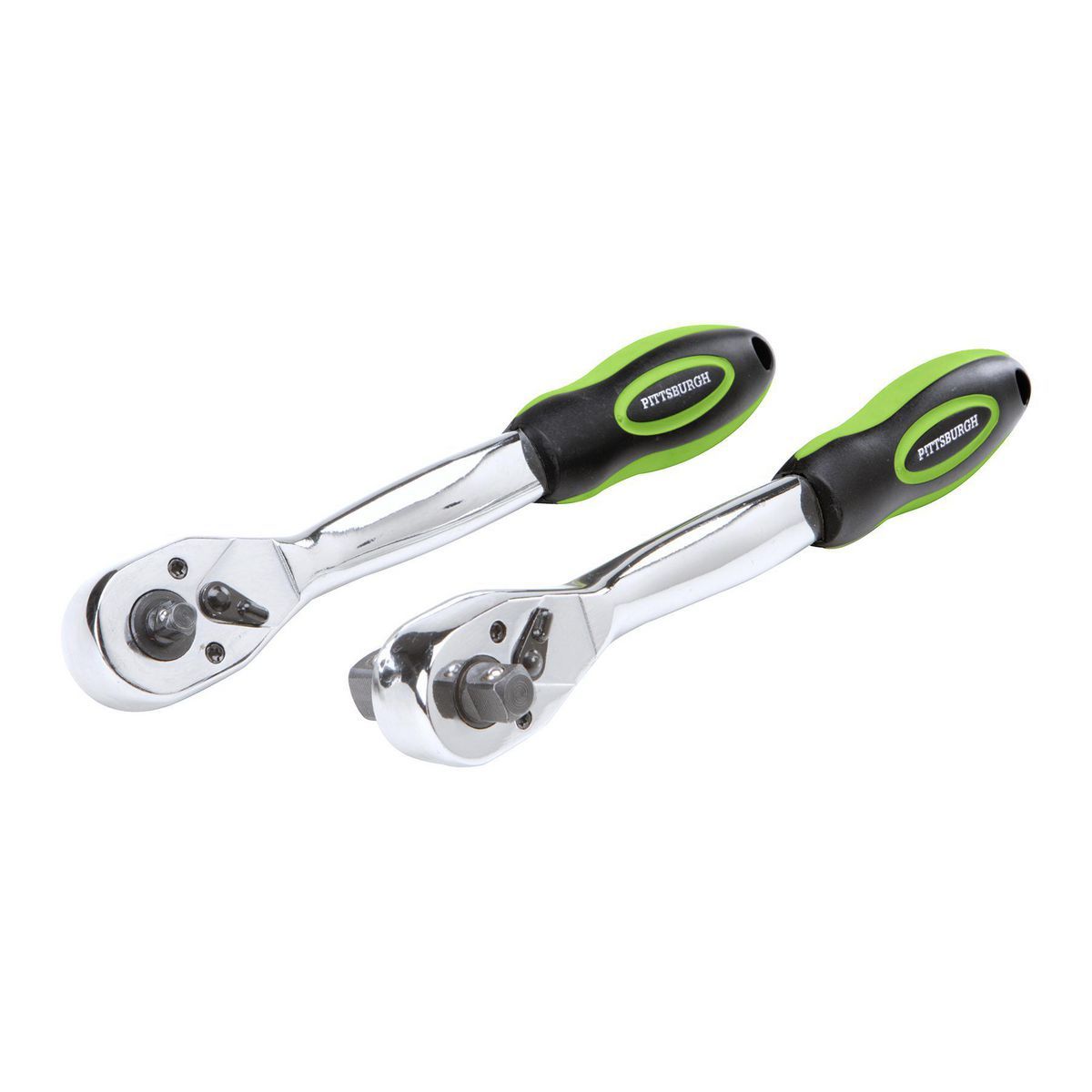 1/4 in., 3/8 in., 1/2 in. Dual Drive Ratchet Set, 2-Piece C54265