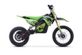 1600W Electric Dirt Bike 48V Lithium Battery Green I597188