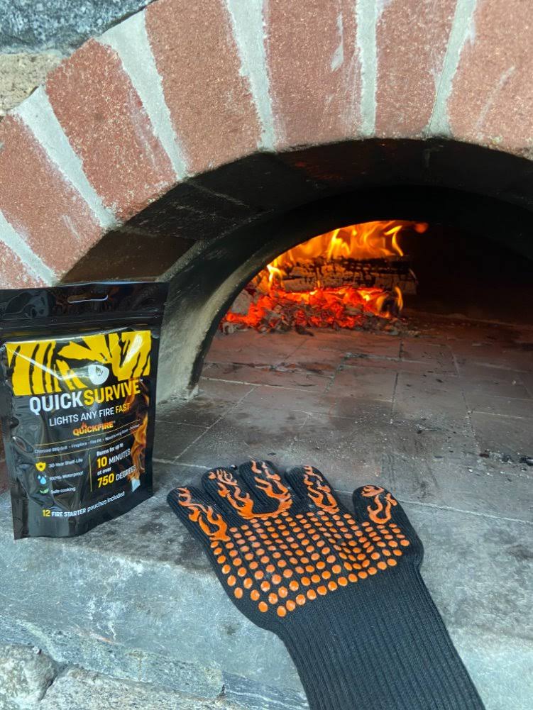 6x 12-Piece Fire Starter Pouches B7899