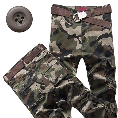 Mens Black Cargo Pants Lightweight Sweatpants W73114