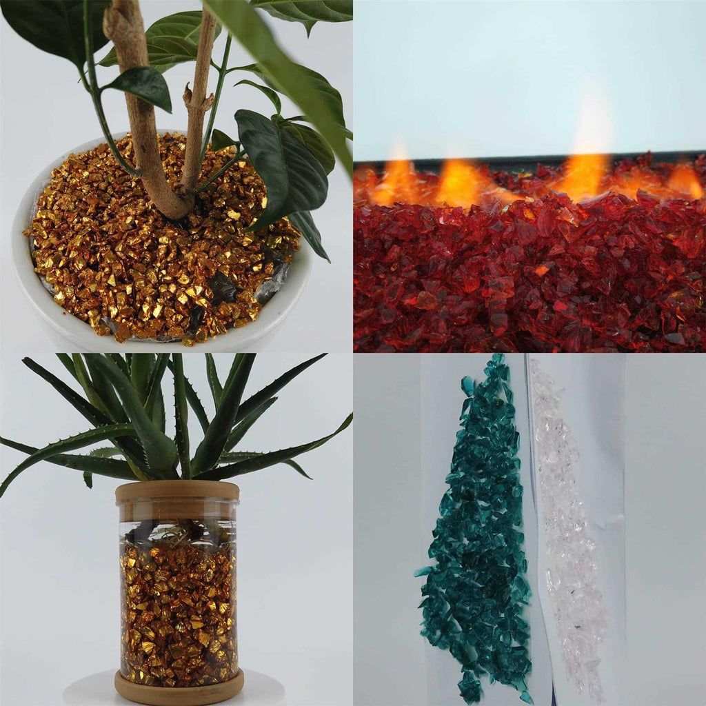 High Luster Fire Glass Gravel Stone G4230