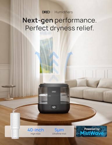 Top Fill 4L Cool Mist Ultrasonic Humidifier S5561