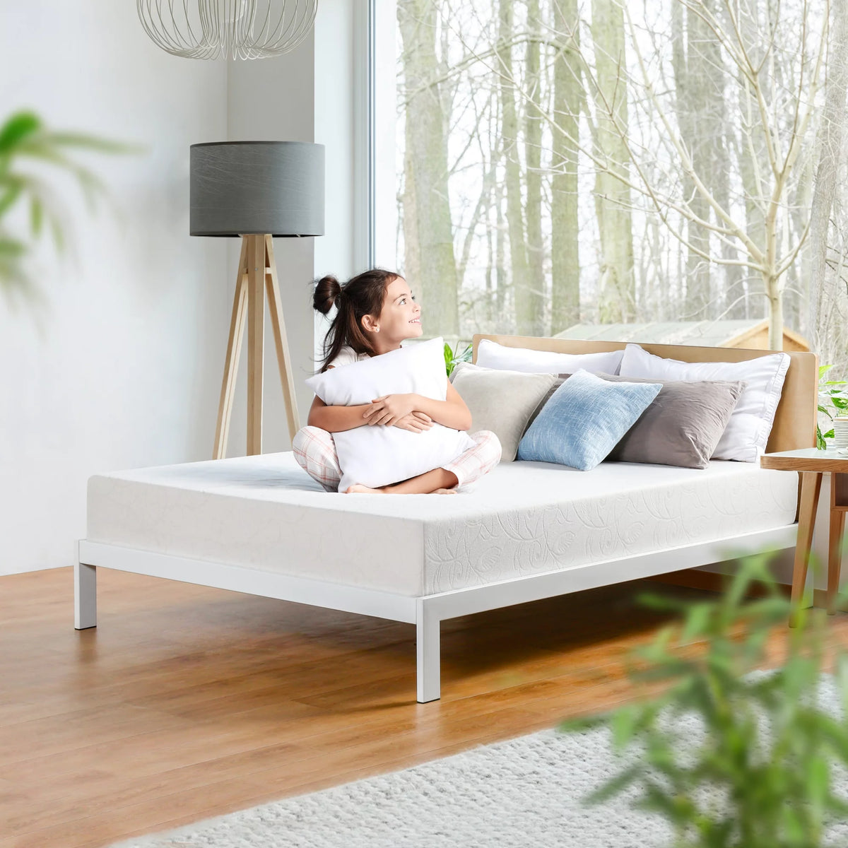 7'' Gel Memory Foam Mattress Medium Firm Twin Size L7045