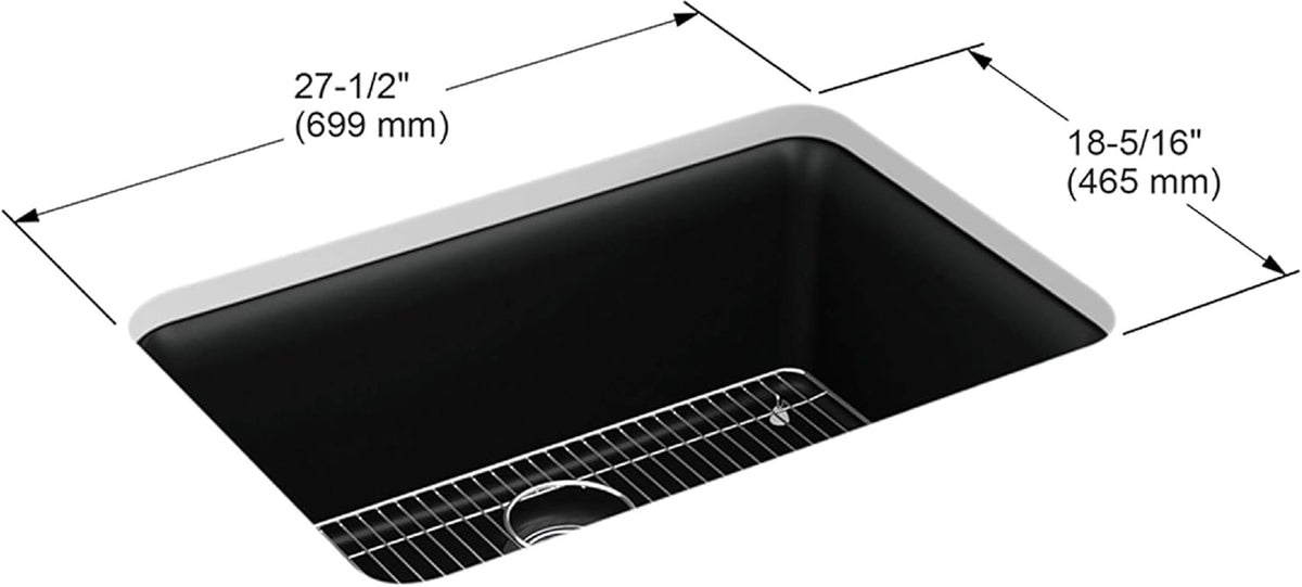 Matte White Kitchen Sink T673771