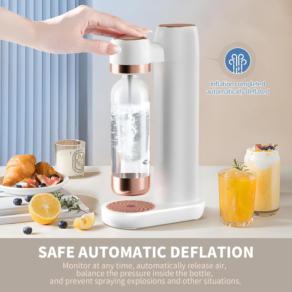 Sparkling Water Maker Soda Maker Machine with 1L PET Bottle A554465