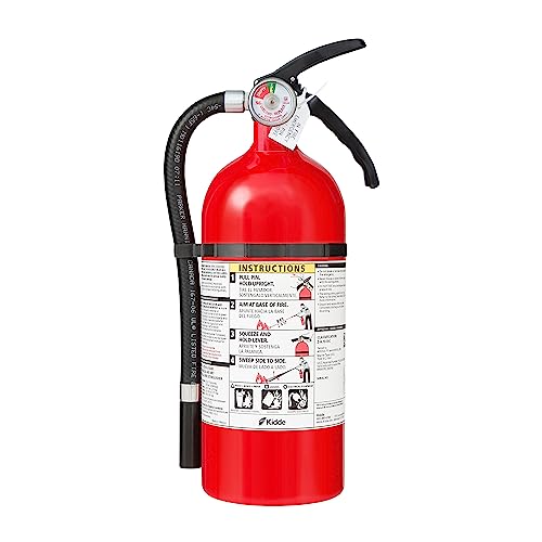 2-A:10-B:C 7.13 Lbs. Fire Extinguisher with Hose and Wall Mount H2405