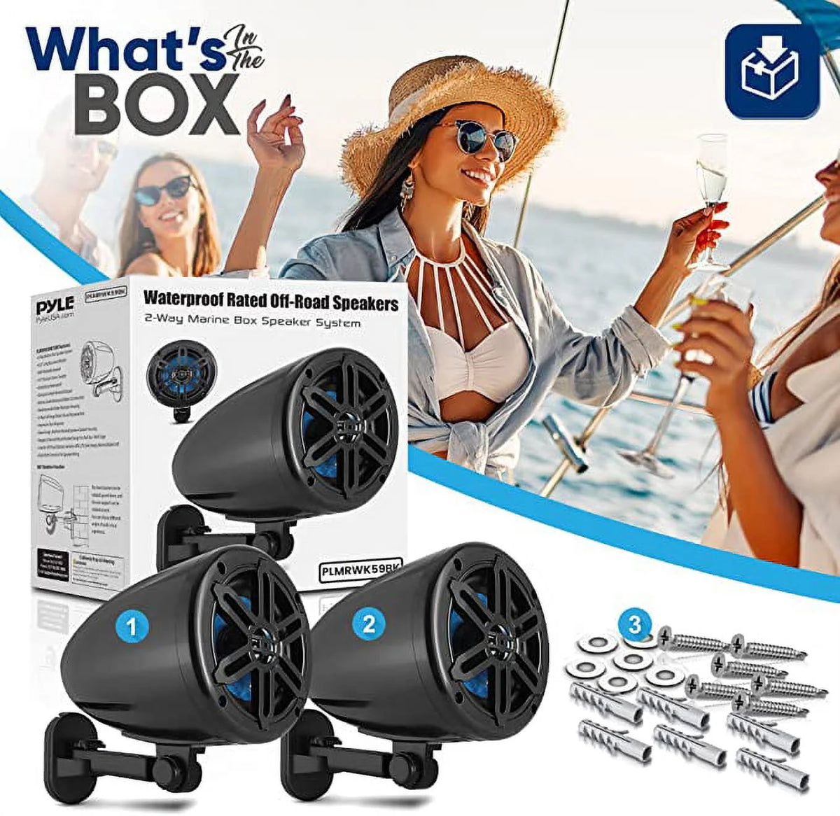 5.25” Waterproof Off-Road Speakers R89538