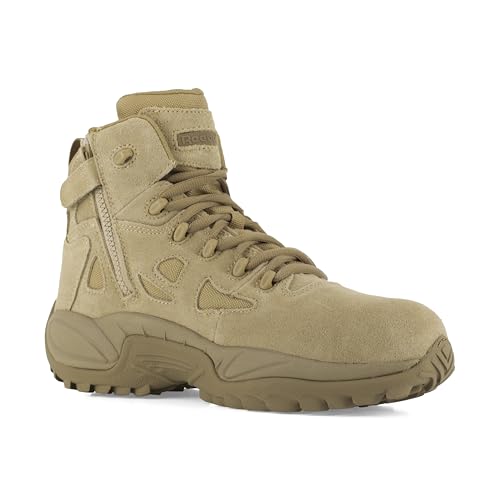 Beige Composite Toe Work Boots Y479