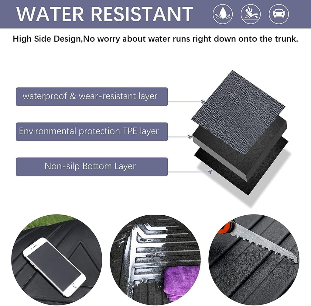Heavy Duty Cargo Mat Liner with Traction Grips T37890