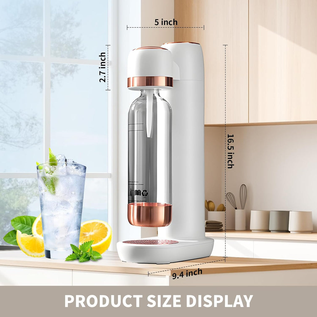 Sparkling Water Maker Soda Maker Machine with 1L PET Bottle A554465