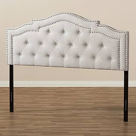 Greyish Beige Queen Headboard W589