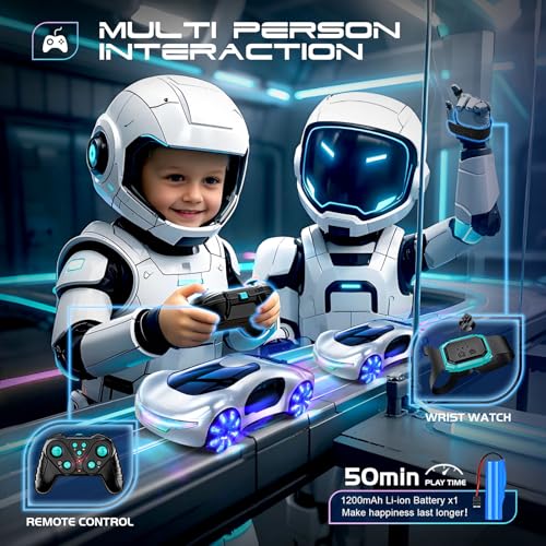 Remote Control Stunt Car with Light Spray & Sound U28671