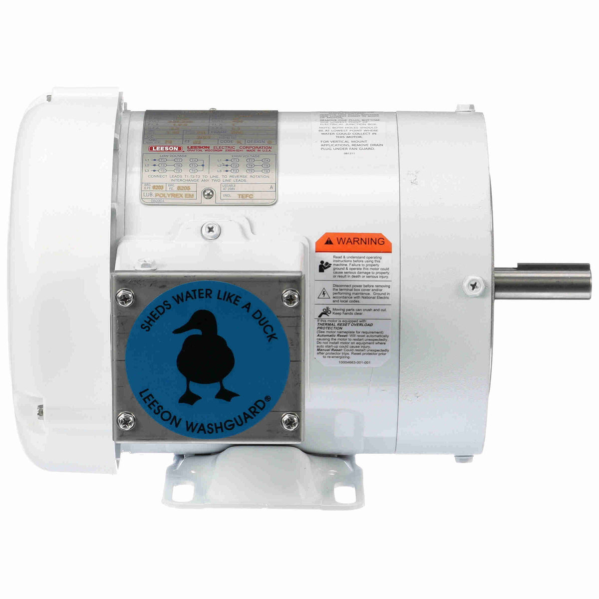 1/2 HP 1800 RPM Electric Motor W9057