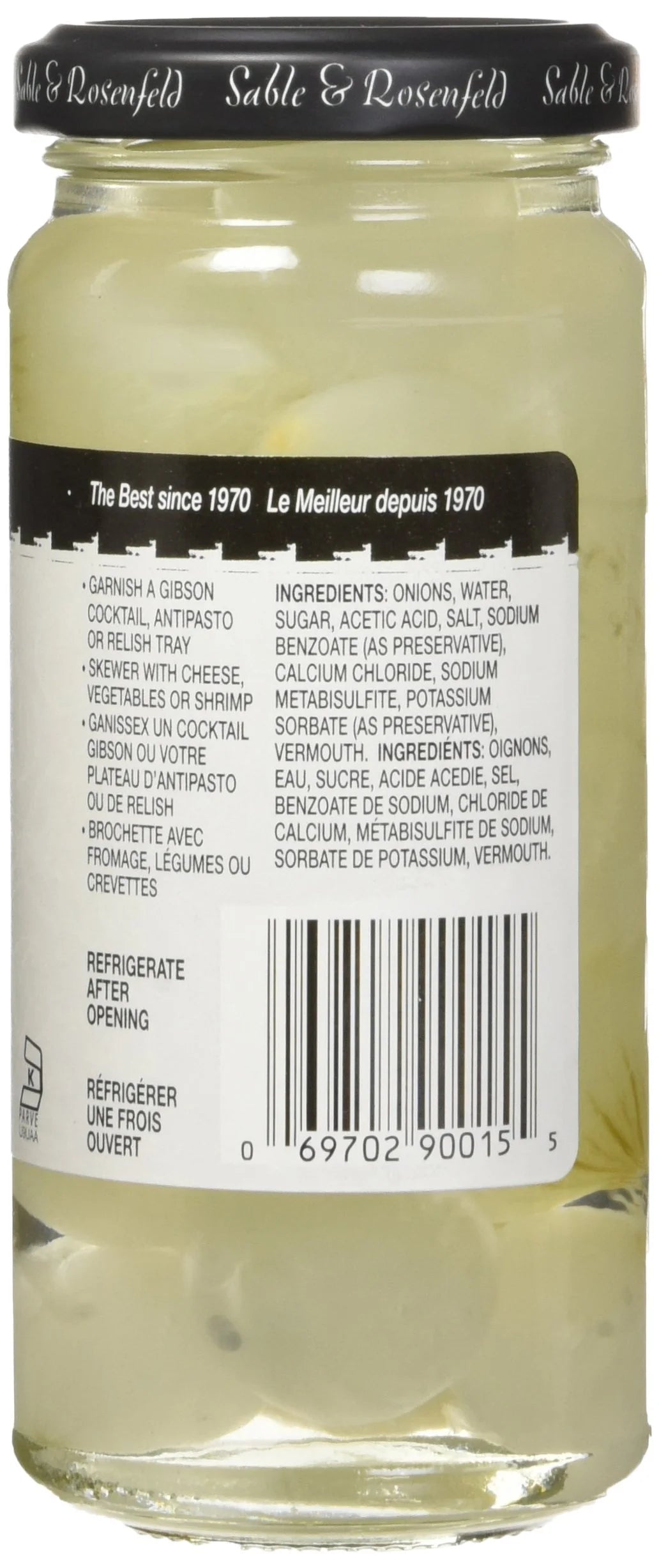 Vermouth Tipsy Onions 5-Ounce Glass Jars Pack of 6 Y681275