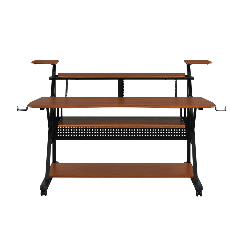 Cherry & Black Desk F3043