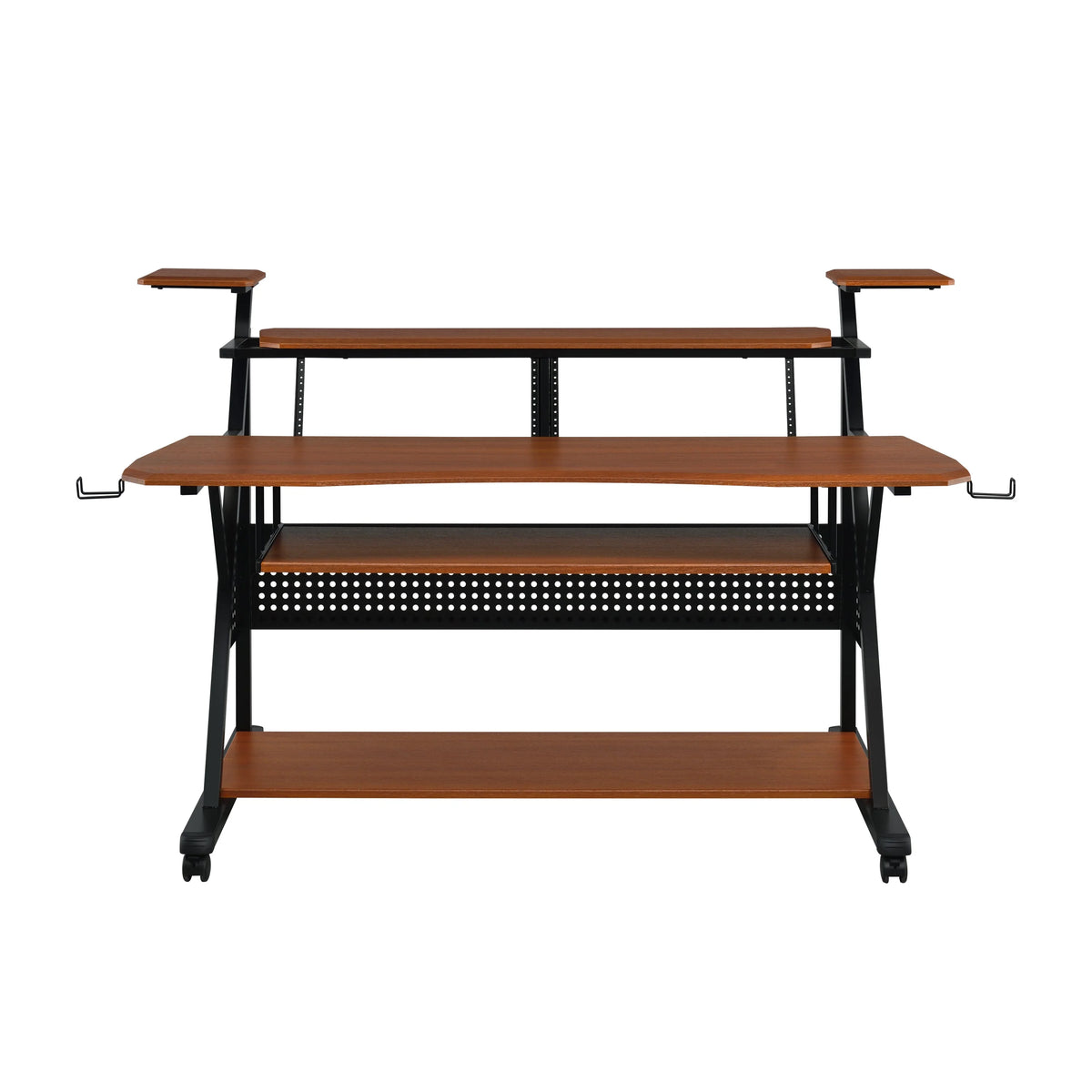 Cherry & Black Desk F3043