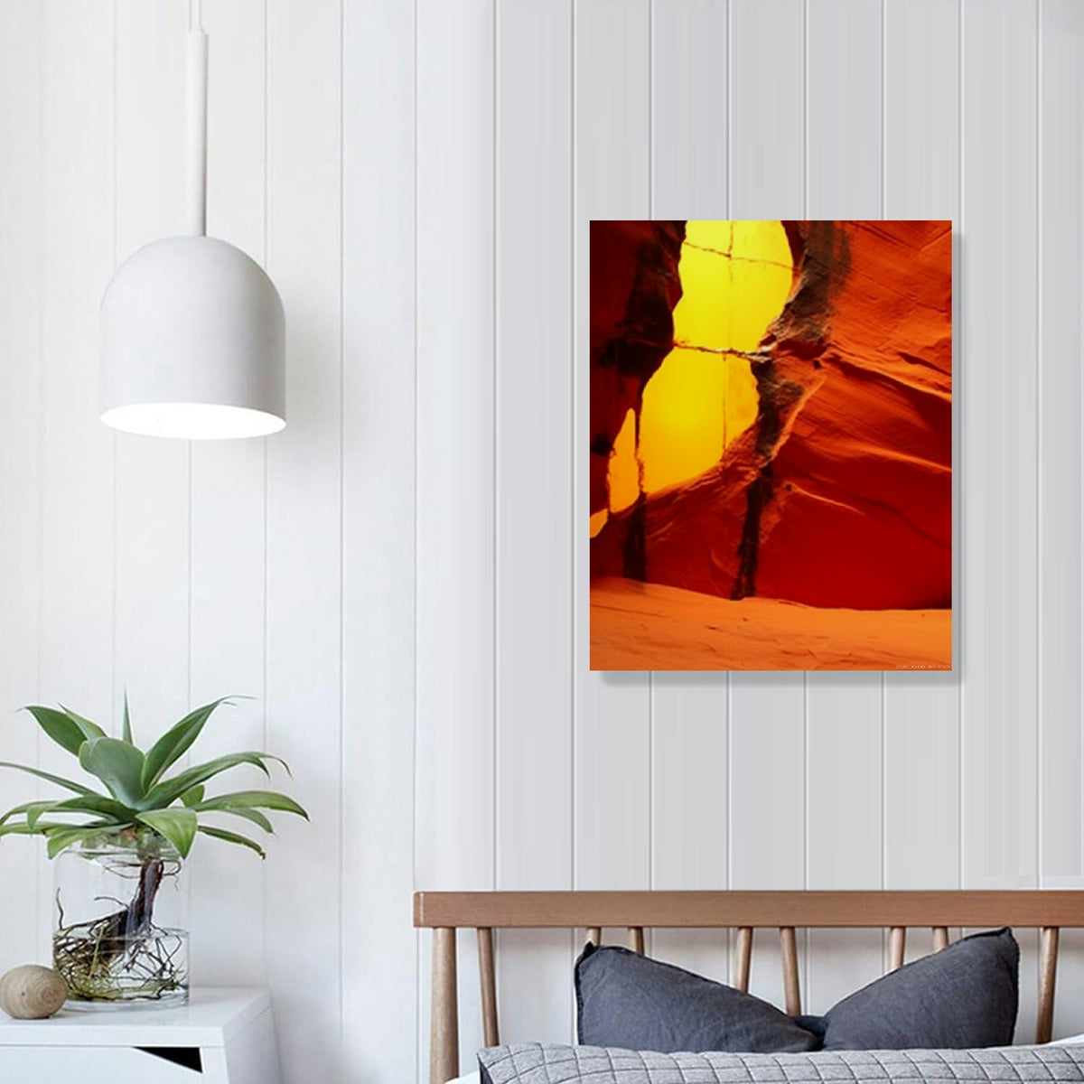 Framed Canvas Wall Art Picture Painting Poster Print U379880