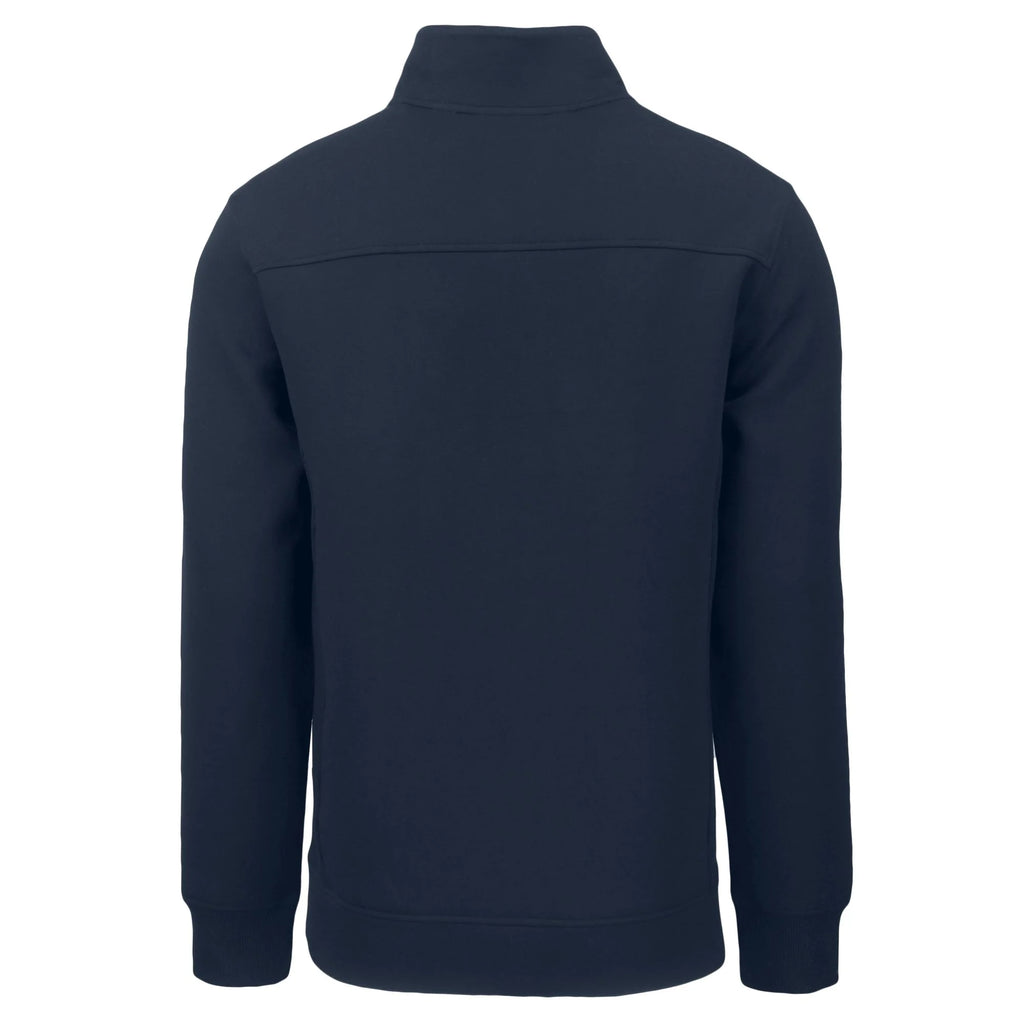 Navy Recycled Quarter-Zip Sweatshirt I5136