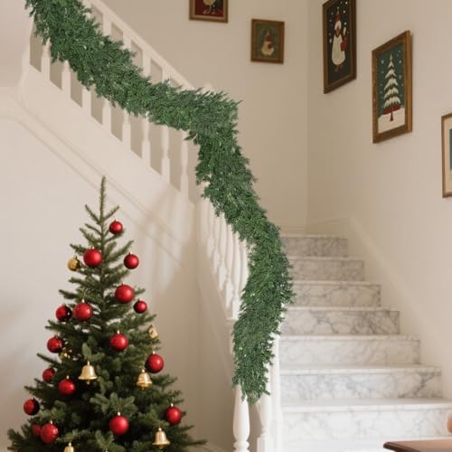 9Ft Artificial Evergreen Cedar Pine Garland R5680