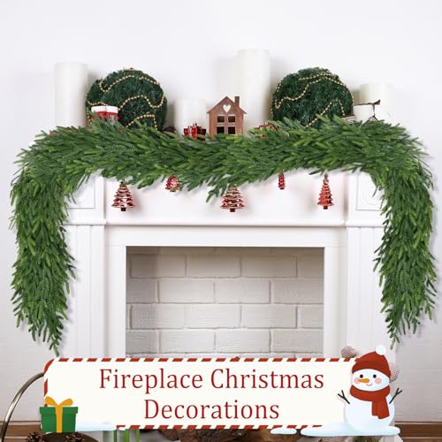 9Ft Artificial Evergreen Cedar Pine Garland R5680
