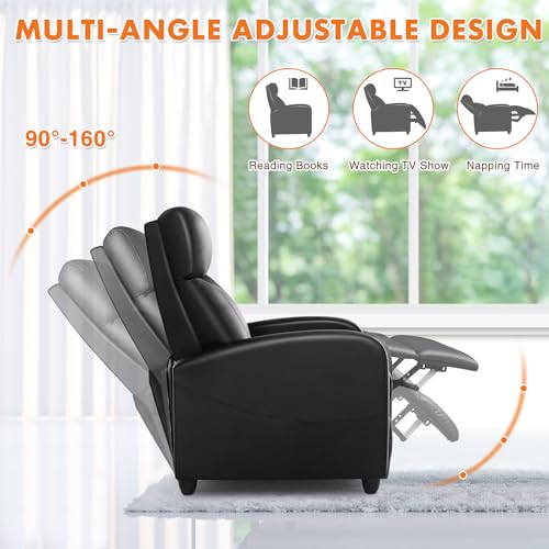 Reclining Accent Chair with Massage & Heating Function S918