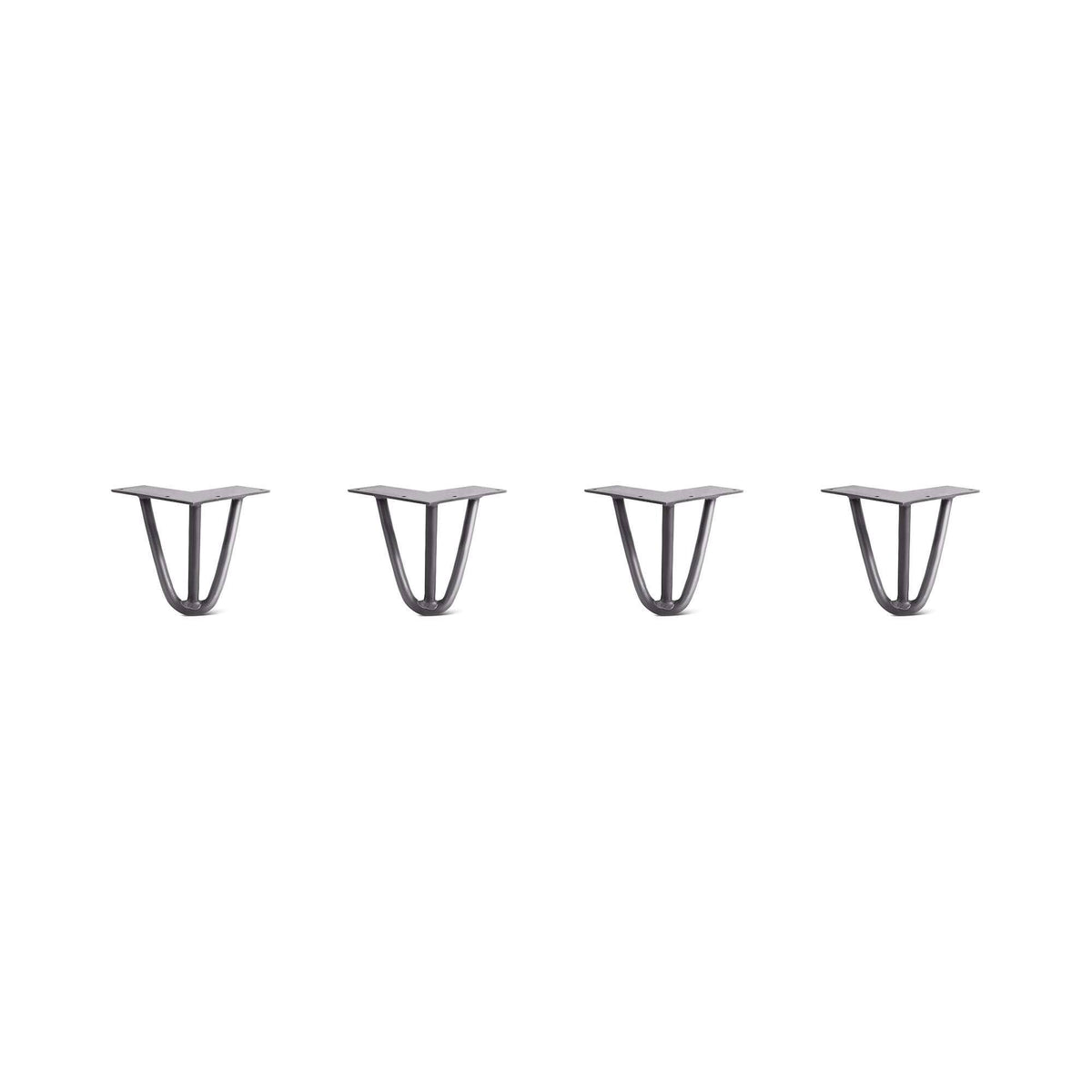 Raw Steel Hairpin Legs Set of 4 H8267